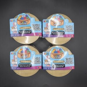 (4 pack) Glitter Mystery Squishy S3 - The Viral Mystery Dumpling! TIK TOK